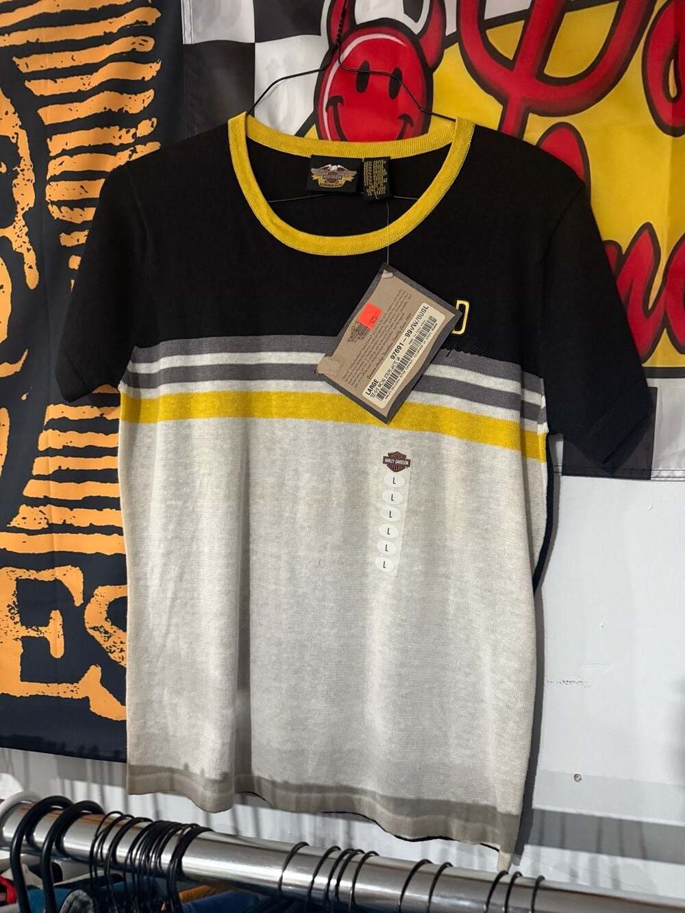 Harley-Davidson Racing Stripe Short Sleeve T-Shirt
